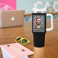 American Flag Minneapolis Support For Alex Gift Tumbler With Handle