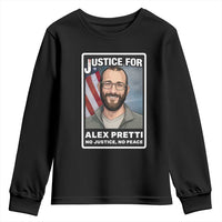 American Flag Minneapolis Support For Alex Gift Youth Sweatshirt