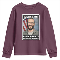 American Flag Minneapolis Support For Alex Gift Youth Sweatshirt