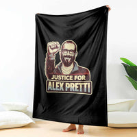 Justice For Alex Throw Blanket Minneapolis ICU Nurse Hero Support Gift
