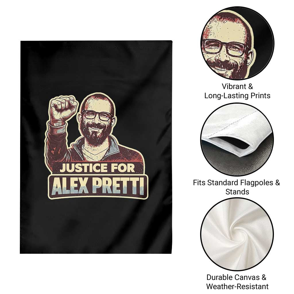 Justice For Alex Garden Flag Minneapolis ICU Nurse Hero Support Gift