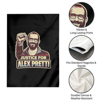 Justice For Alex Garden Flag Minneapolis ICU Nurse Hero Support Gift