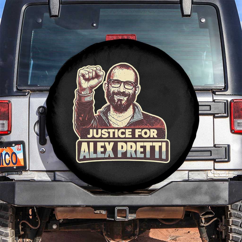 Justice For Alex Spare Tire Cover Minneapolis ICU Nurse Hero Support Gift