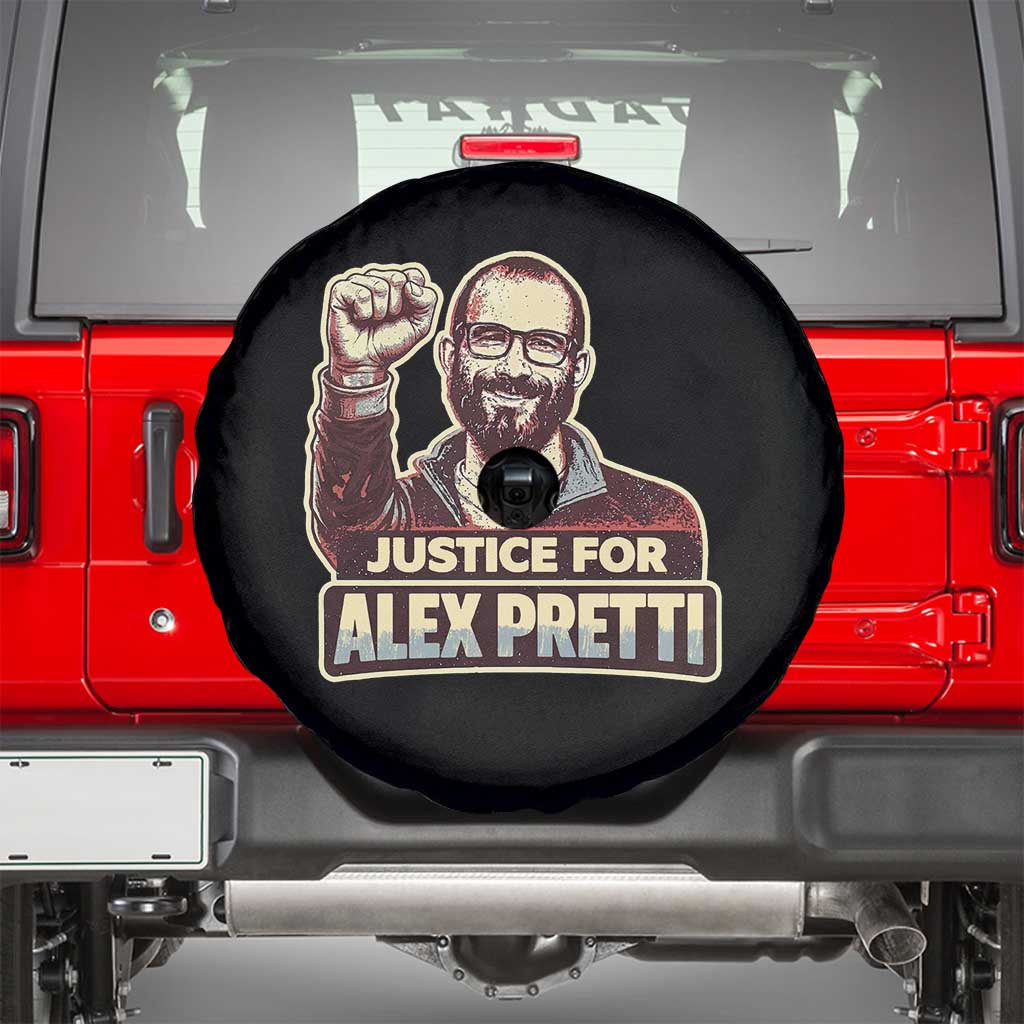Justice For Alex Spare Tire Cover Minneapolis ICU Nurse Hero Support Gift