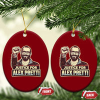 Justice For Alex Ceramic Ornament Minneapolis ICU Nurse Hero Support Gift