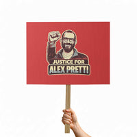 Justice For Alex Protest Sign Minneapolis ICU Nurse Hero Support Gift
