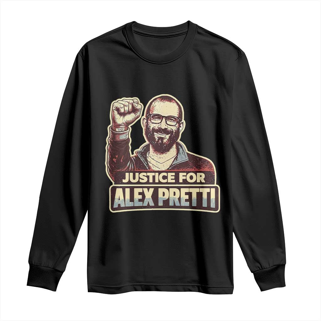 Justice For Alex Long Sleeve Shirt Minneapolis ICU Nurse Hero Support Gift