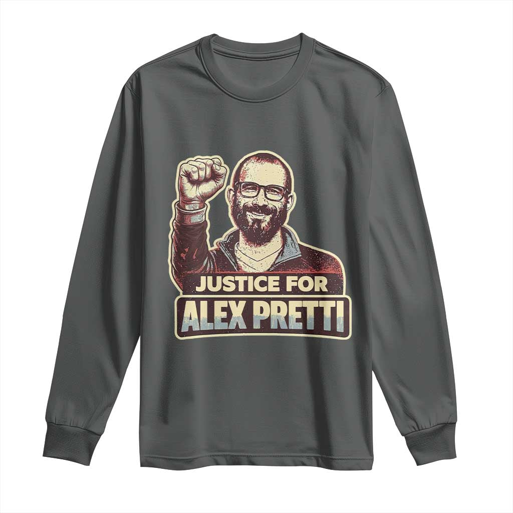 Justice For Alex Long Sleeve Shirt Minneapolis ICU Nurse Hero Support Gift