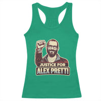 Justice For Alex Racerback Tank Top Minneapolis ICU Nurse Hero Support Gift