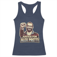 Justice For Alex Racerback Tank Top Minneapolis ICU Nurse Hero Support Gift