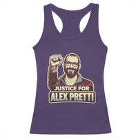 Justice For Alex Racerback Tank Top Minneapolis ICU Nurse Hero Support Gift