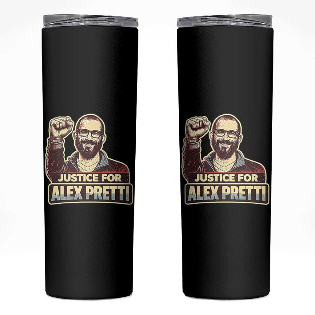Justice For Alex Skinny Tumbler Minneapolis ICU Nurse Hero Support Gift