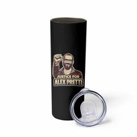 Justice For Alex Skinny Tumbler Minneapolis ICU Nurse Hero Support Gift