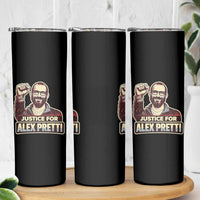 Justice For Alex Skinny Tumbler Minneapolis ICU Nurse Hero Support Gift