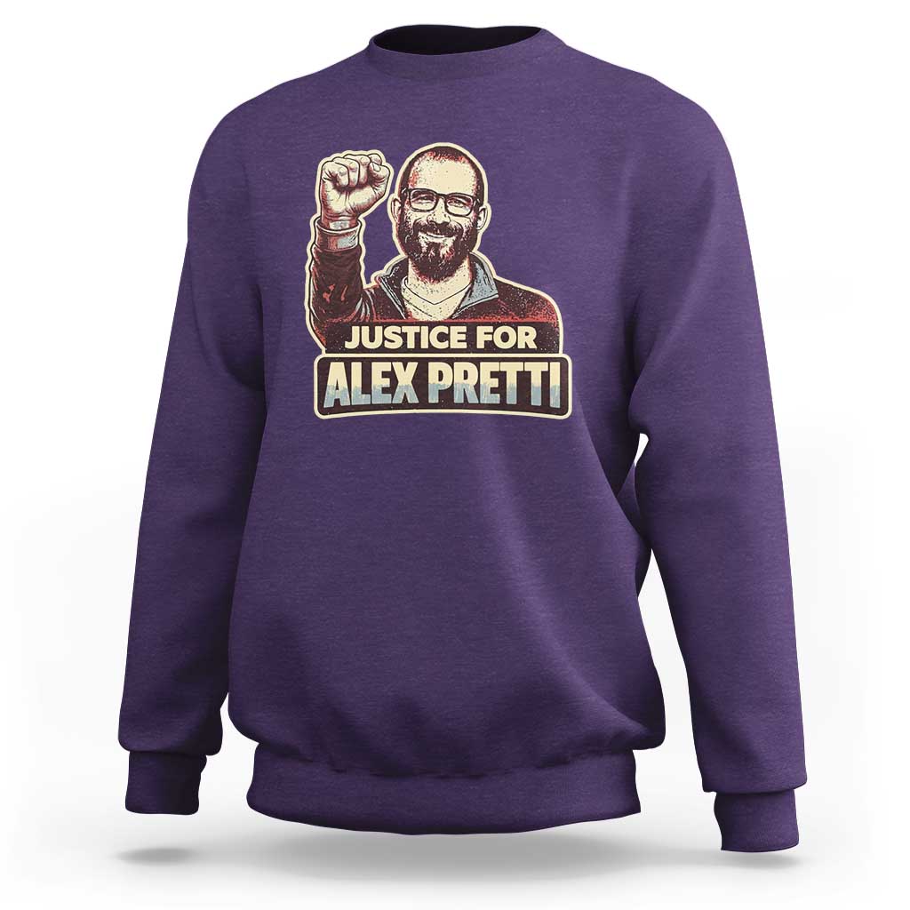 Justice For Alex Sweatshirt Minneapolis ICU Nurse Hero Support Gift