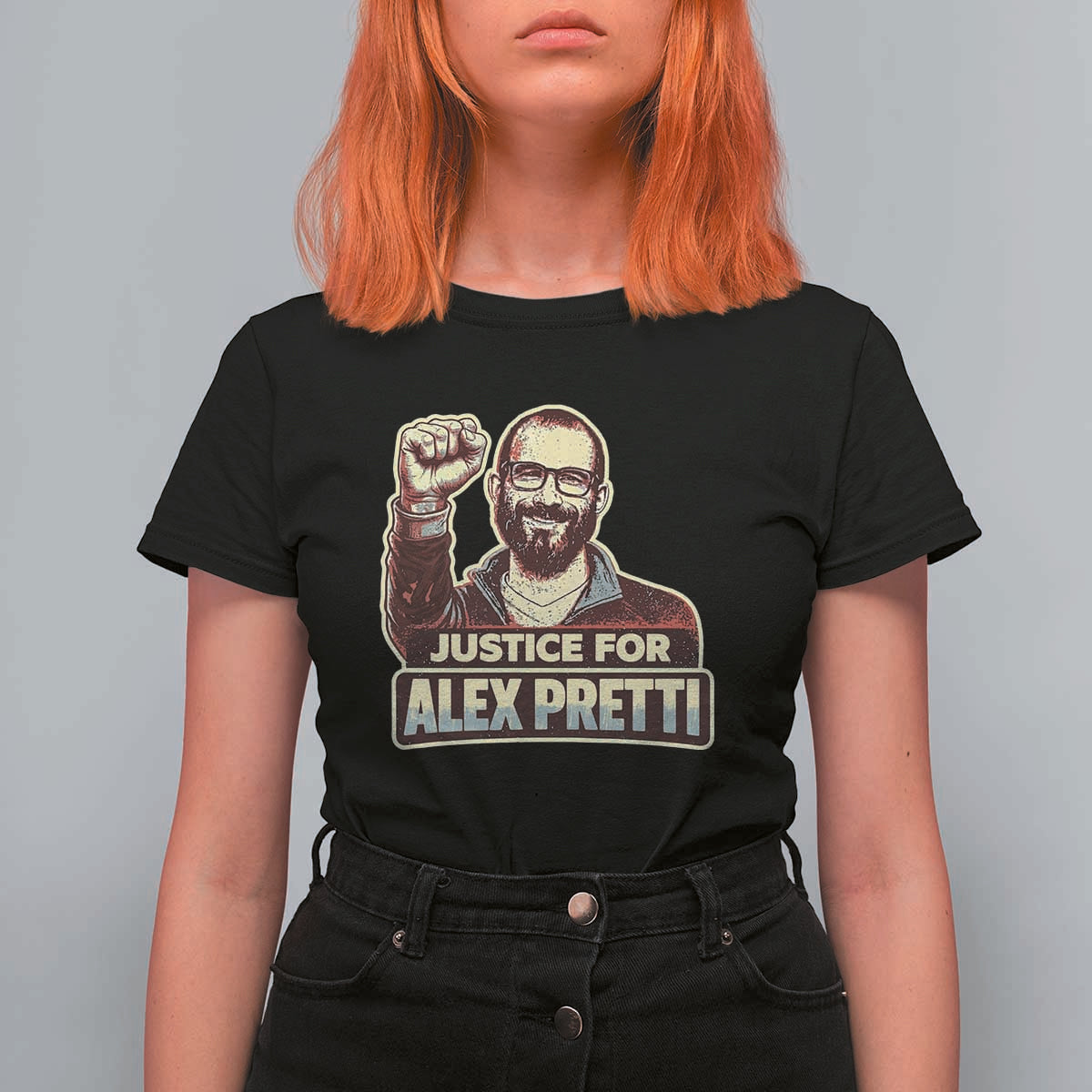 Justice For Alex T Shirt For Women Minneapolis ICU Nurse Hero Support Gift
