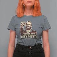 Justice For Alex T Shirt For Women Minneapolis ICU Nurse Hero Support Gift