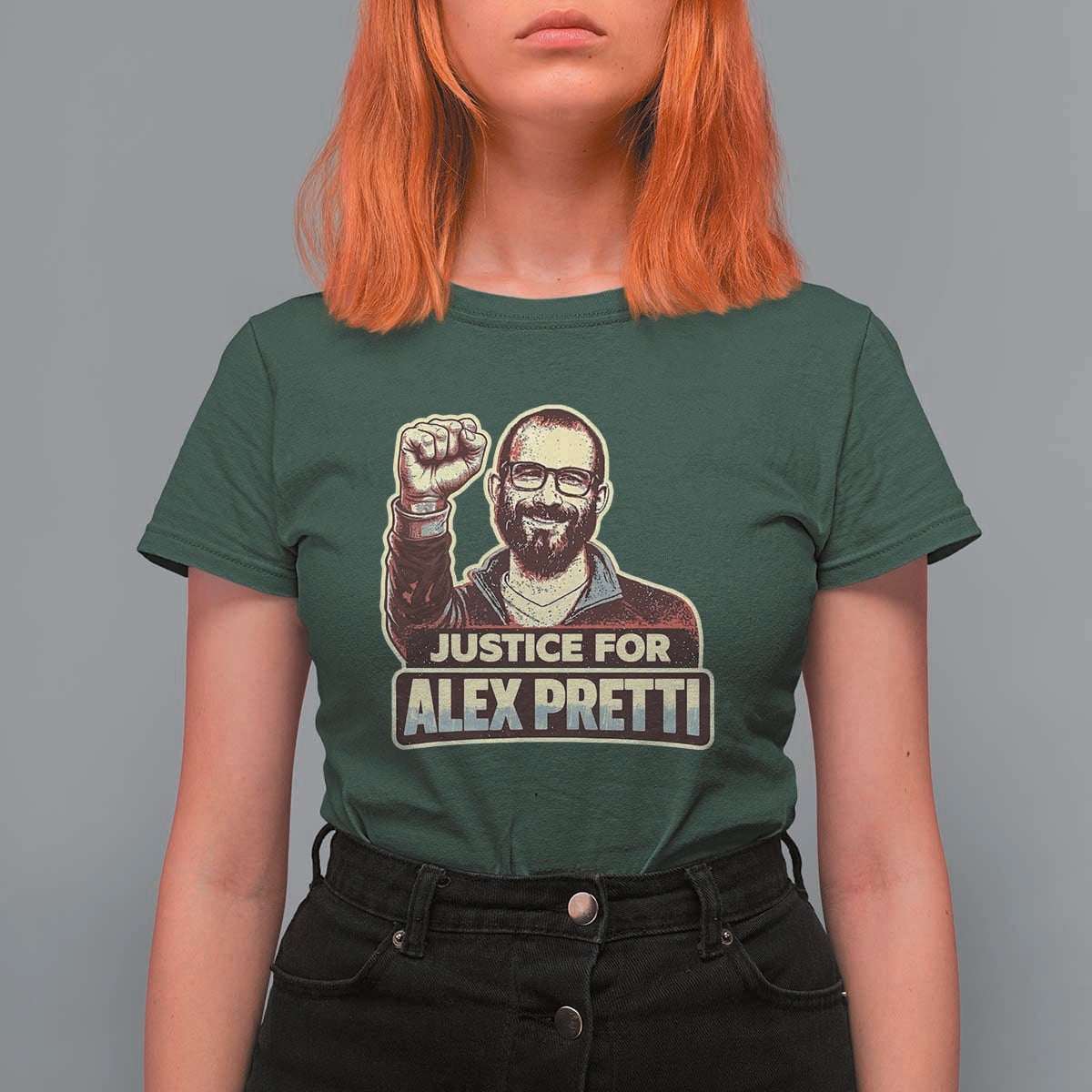 Justice For Alex T Shirt For Women Minneapolis ICU Nurse Hero Support Gift