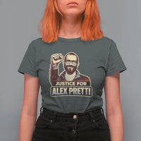 Justice For Alex T Shirt For Women Minneapolis ICU Nurse Hero Support Gift