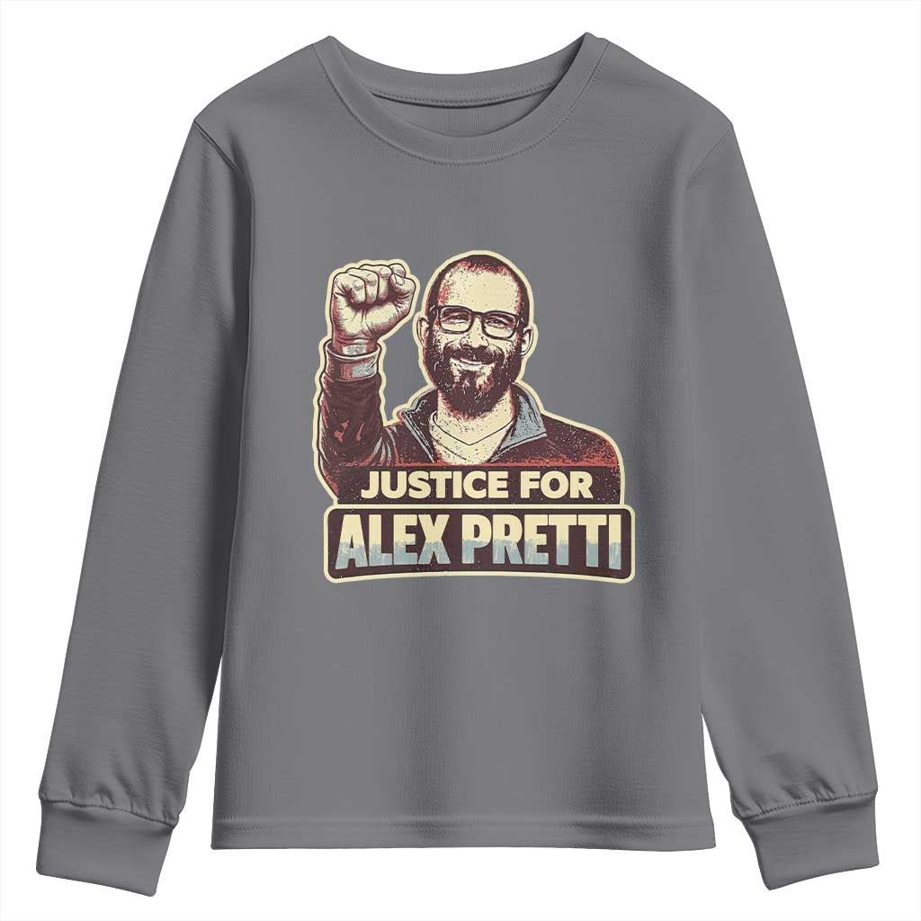 Justice For Alex Youth Sweatshirt Minneapolis ICU Nurse Hero Support Gift