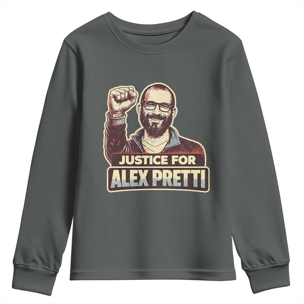 Justice For Alex Youth Sweatshirt Minneapolis ICU Nurse Hero Support Gift
