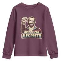 Justice For Alex Youth Sweatshirt Minneapolis ICU Nurse Hero Support Gift