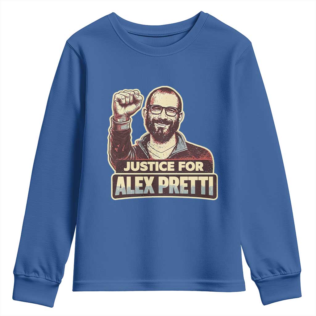 Justice For Alex Youth Sweatshirt Minneapolis ICU Nurse Hero Support Gift