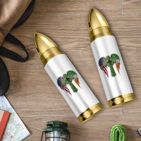 USA Flag Celtic Cross Irish American Bullet Tumbler St Patricks Day Gift