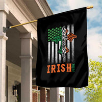 Irish American Pride Celtic Cross USA Flag Garden Flag St Patricks Day Gift