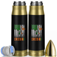 Irish American Pride Celtic Cross USA Flag Bullet Tumbler St Patricks Day Gift