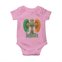 Irish Pride Celtic Cross Baby Onesie Christian Gift