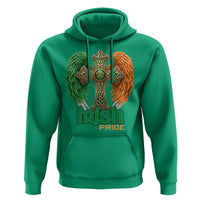 Irish Pride Celtic Cross Hoodie Christian Gift