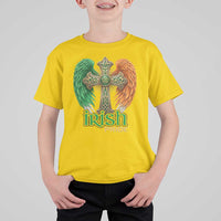 Irish Pride Celtic Cross T Shirt For Kid Christian Gift