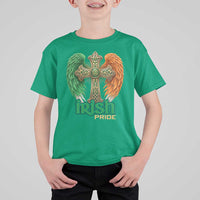 Irish Pride Celtic Cross T Shirt For Kid Christian Gift