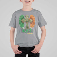 Irish Pride Celtic Cross T Shirt For Kid Christian Gift