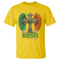 Irish Pride Celtic Cross T Shirt Christian Gift