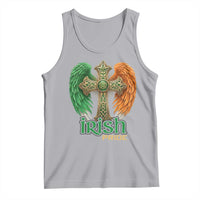 Irish Pride Celtic Cross Tank Top Christian Gift