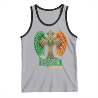 Irish Pride Celtic Cross Tank Top Christian Gift