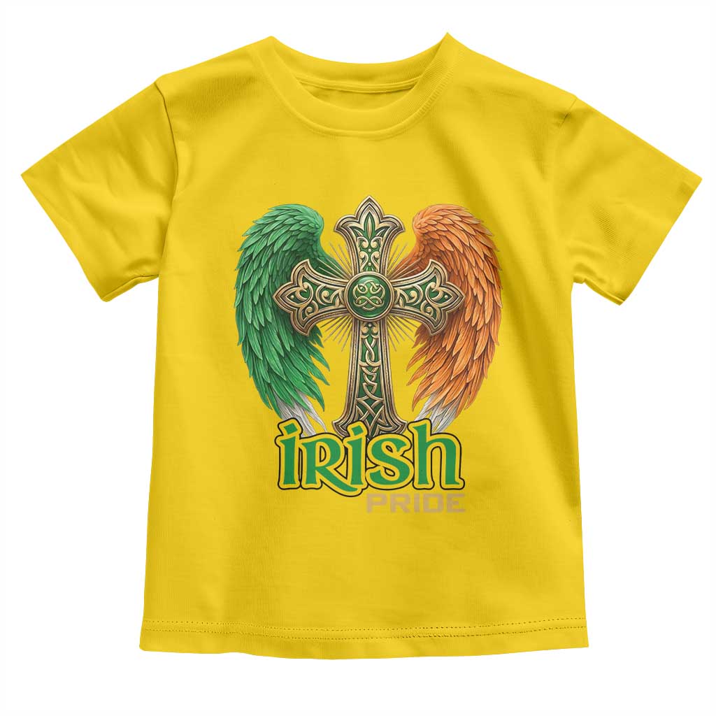 Irish Pride Celtic Cross Toddler T Shirt Christian Gift