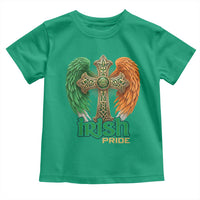 Irish Pride Celtic Cross Toddler T Shirt Christian Gift