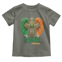 Irish Pride Celtic Cross Toddler T Shirt Christian Gift