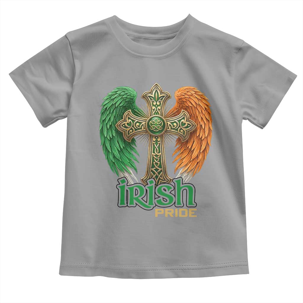 Irish Pride Celtic Cross Toddler T Shirt Christian Gift