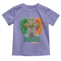 Irish Pride Celtic Cross Toddler T Shirt Christian Gift
