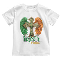 Irish Pride Celtic Cross Toddler T Shirt Christian Gift