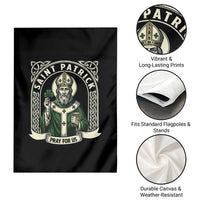 Saint Patrick Pray For Us Garden Flag St Patricks Day Religious Gift