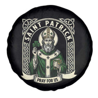Saint Patrick Pray For Us Spare Tire Cover St Patricks Day Religious Gift