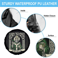 Saint Patrick Pray For Us Spare Tire Cover St Patricks Day Religious Gift