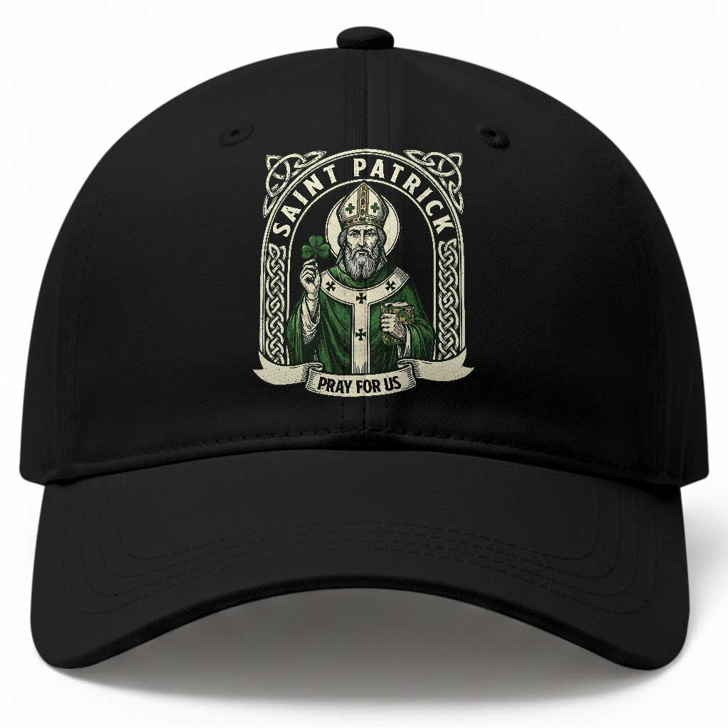 Saint Patrick Pray For Us Baseball Cap St Patricks Day Religious Gift