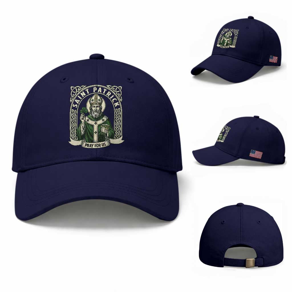 Saint Patrick Pray For Us Baseball Cap St Patricks Day Religious Gift