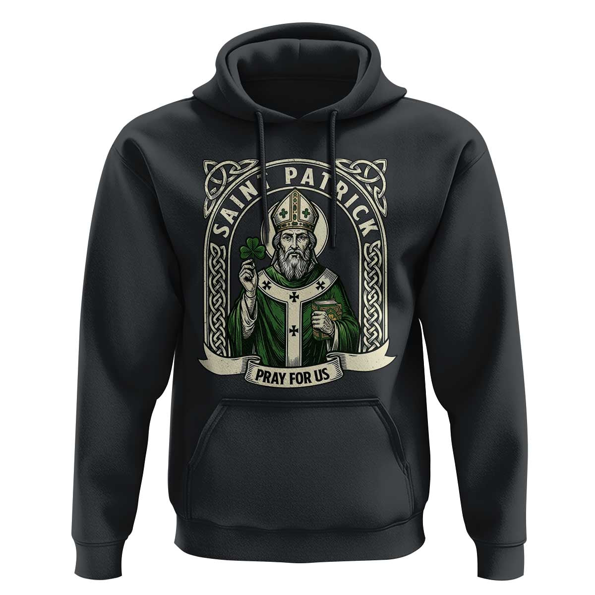 Saint Patrick Pray For Us Hoodie St Patricks Day Religious Gift